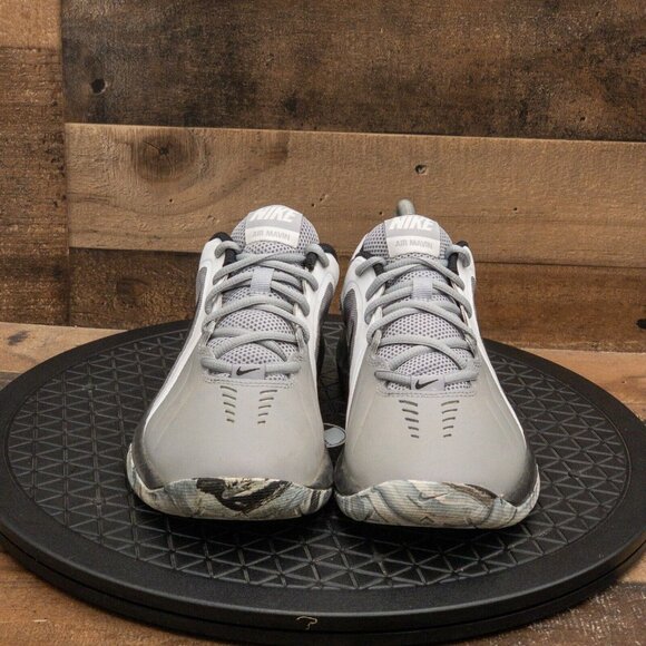 NIKE AIR MAVIN MENS ATHLETIC SHOES TRAINING GRAY BLACK WHITE MID SIZE 8 - Picture 2 of 9